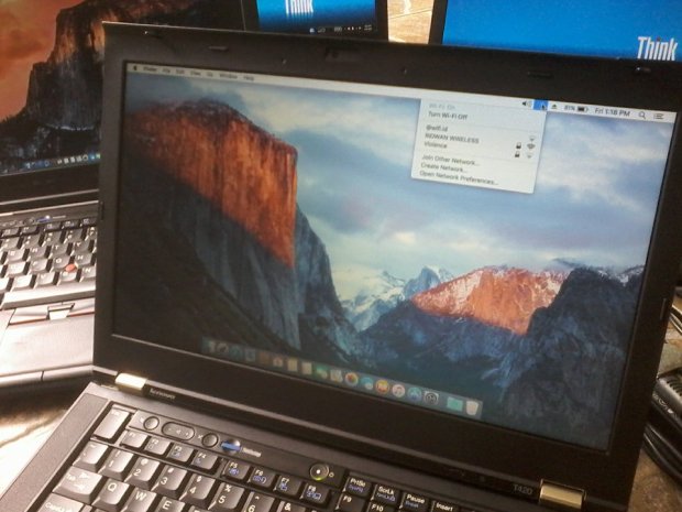 Jasa Install Lenovo Thinkpad T420 Hackintosh Mac OSX ElCapitan Yosemite & Windows 7 Wireless Working