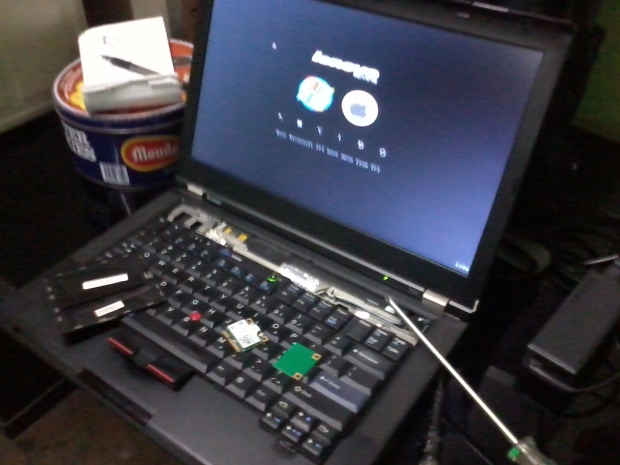 Dualboot Hackintosh OSX Win7ProOriginal Lenovo T420 i7 DualVGA NVidia NVS + Intel HD 1600x900
