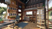 Render Realistic Photo Interior View1 - VOYAGEUR Personal Studio for Travel Blogger
