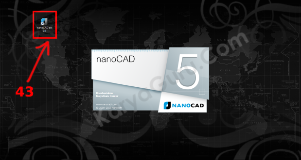 Memulai menjalankan software nanoCAD Free